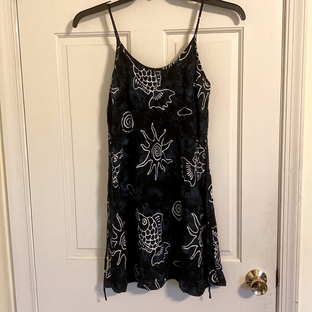 Beach cover-up, sun dress
